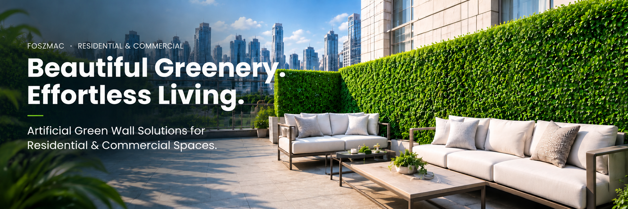 Artificial Green Wall Solutions