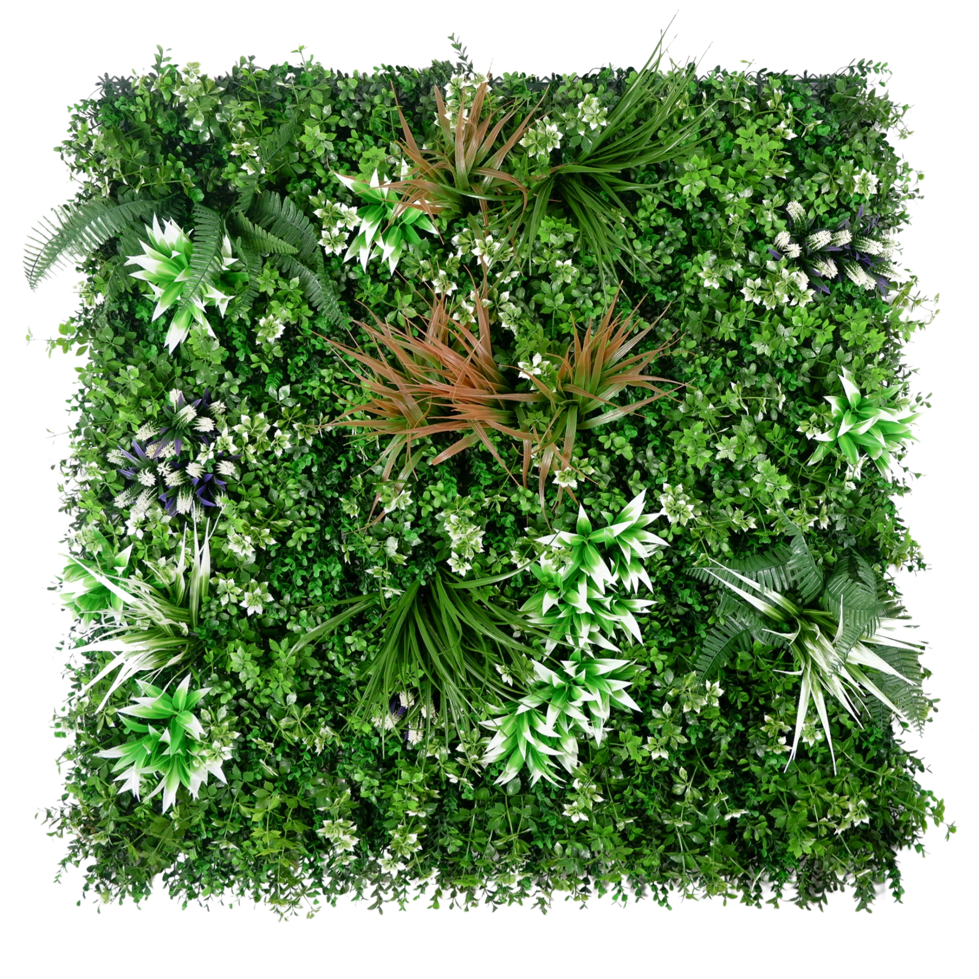 Lush Tropical Artificial Plant Wall-ZY022