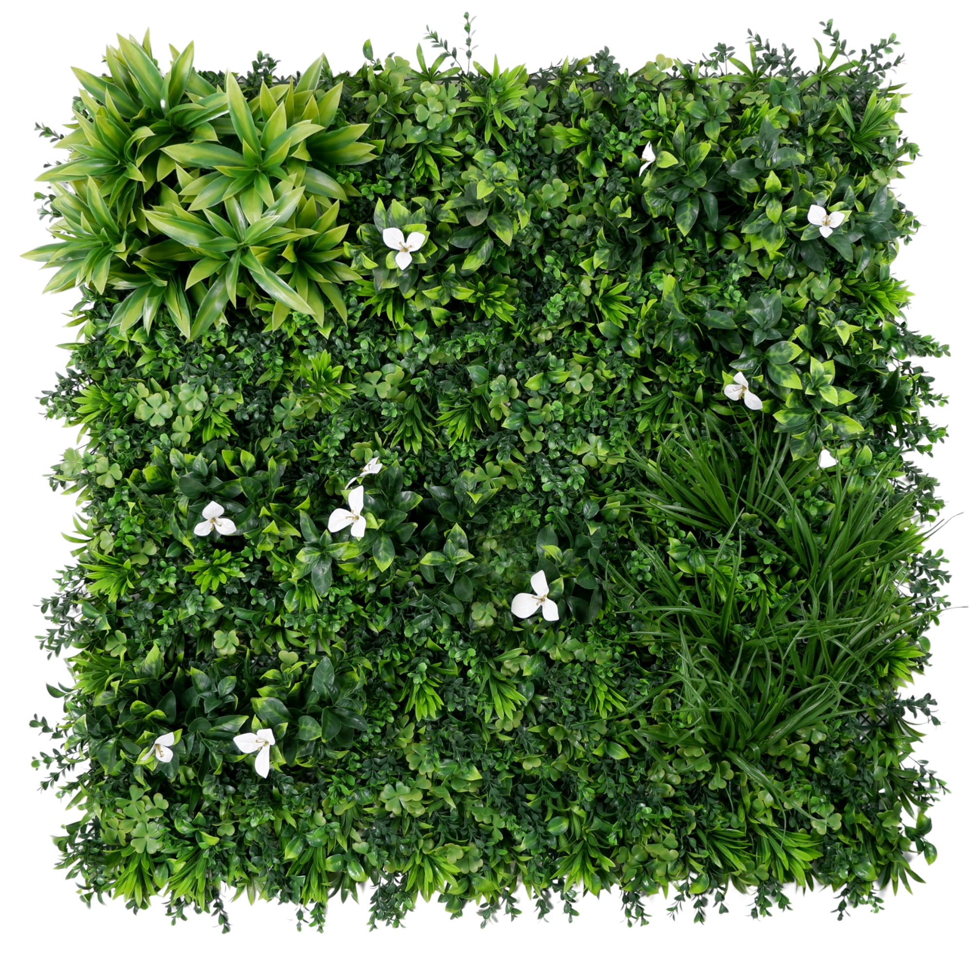 Mixed Foliage Artificial Plant Wall Panel–ZY023