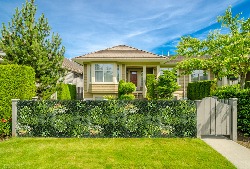 Pruning precautions for 3D artificial vertical gardens