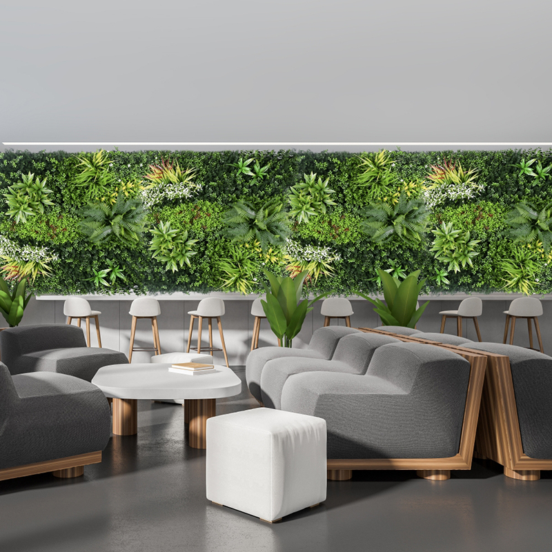 Pest and disease control in 3D artificial vertical gardens