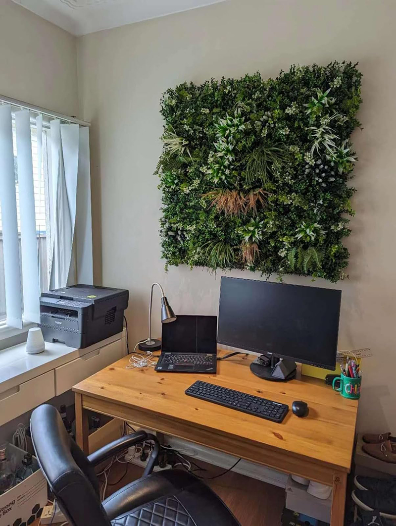 Prediction of the service life of 3D artificial vertical gardens