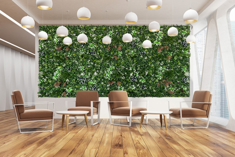 The environmental advantages of 3D artificial vertical gardens